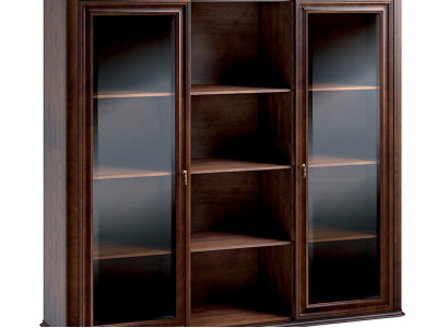 Classic r Wardrobe attachment showcases display case glass cabinet
